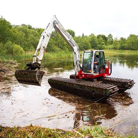 floating mini excavator for sale|amphibious excavator rental near me.